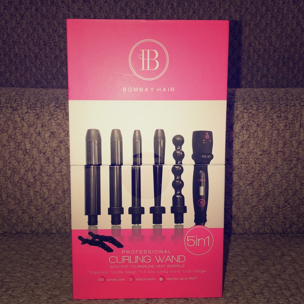 Bombay Hair 5-in-1 curling tools